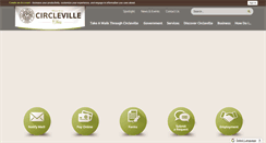 Desktop Screenshot of ci.circleville.oh.us